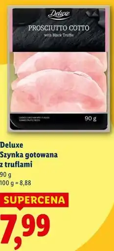 Lidl Deluxe Szynka gotowana z truflami oferta