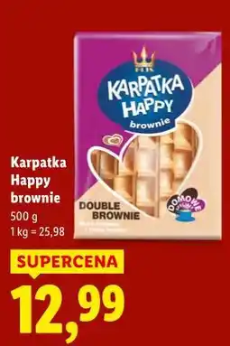 Lidl Karpatka Happy brownie oferta