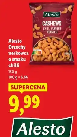 Lidl Alesto Orzechy nerkowca o smaku chilli oferta