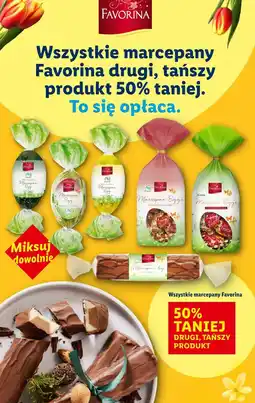 Lidl Wszystkie marcepany Favorina oferta