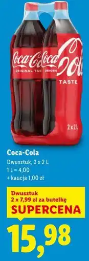 Lidl Coca-Cola Dwusztuk oferta