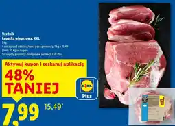 Lidl Łopatka wieprzowa XXL Rzeźnik oferta