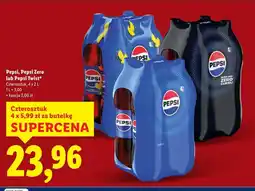 Lidl Pepsi, Pepsi Zero lub Pepsi Twist oferta