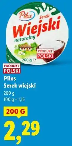 Lidl Pilos Serek wiejski oferta
