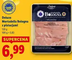Lidl Deluxe Mortadella Bologna z pistacjami oferta