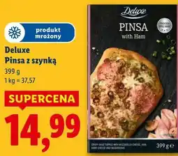 Lidl Deluxe Pinsa z szynką oferta