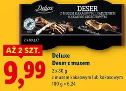 Lidl Deluxe Deser z musem (z musem kakaowym lub kokosowym) oferta