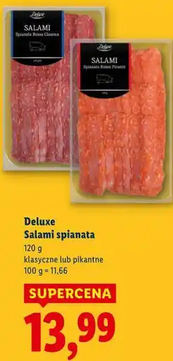 Lidl Deluxe Salami spianata oferta