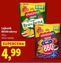 Lidl Lajkonik Minikrakersy oferta