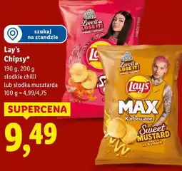 Lidl Lay's Chipsy oferta