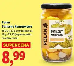 Lidl Polan Patisony konserwowe oferta