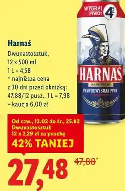 Lidl Piwo Harnaś Dwunastosztuk oferta