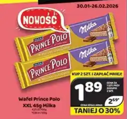 Delfin Wafel Prince Polo XXL Milka oferta