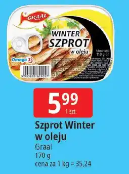 E.Leclerc Szprot Winter w oleju Graal oferta