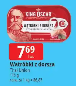 E.Leclerc Watróbki z dorsza Thai Union oferta