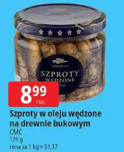 E.Leclerc Szproty w oleju wędzone na drewnie bukowym CMC oferta
