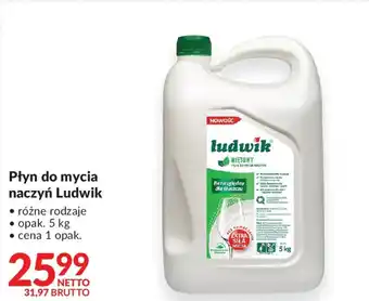 Płyn do mycia naczyń Ludwik
