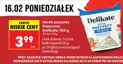 Biedronka Serek puszysty klasyczny Delikate oferta