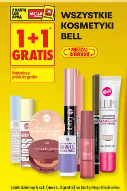 Biedronka Wszystkie kosmetyki Bell oferta