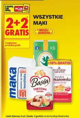 Biedronka Wszystkie mąki oferta