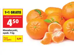 Biedronka Mandarynki, opak oferta