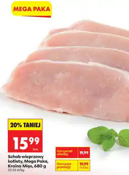 Biedronka Schab wieprzowy kotlety, Mega Paka, Kraina Mięs oferta