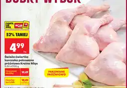 Biedronka Świeża ćwiartka kurczaka pakowana próżniowo Kraina Mięs oferta