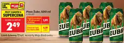 Biedronka Piwo Żubr oferta