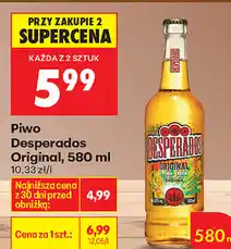 Biedronka Piwo Desperados Original oferta