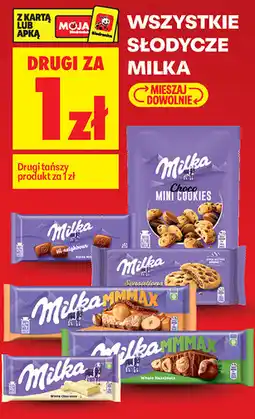Biedronka Wszystkie słodycze Milka oferta