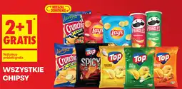 Biedronka Wszystkie chipsy (Crunchips, Lays, Pringles, Top) oferta
