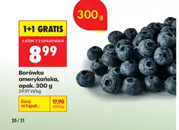 Biedronka Borówka amerykańska, opak oferta