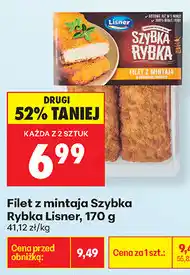 Biedronka Filet z mintaja Szybka Rybka Lisner oferta