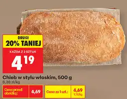 Biedronka Chleb w stylu włoskim oferta