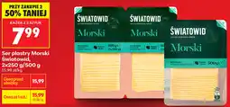 Biedronka Ser plastry Morski Światowid, 2x250 g/500 g oferta