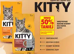 Biedronka Wszystkie suche karmy dla kota Kitty oferta