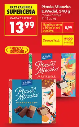 Biedronka Ptasie Mleczko E.Wedel oferta