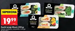 Biedronka Sushi wrap Mowi, 210 g: łosoś wakame, awokado, mango oferta
