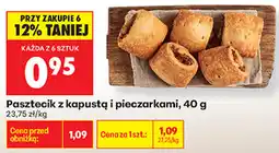 Biedronka Pasztecik z kapustą i pieczarkami oferta