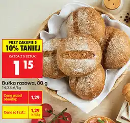 Biedronka Bułka razowa oferta