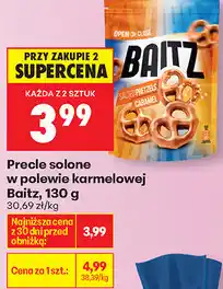 Biedronka Precle solone w polewie karmelowej Baitz oferta