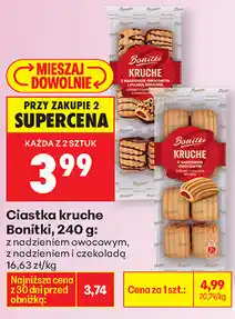 Biedronka Ciastka kruche Bonitki oferta