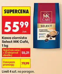 Biedronka Kawa ziarnista Select MK Café oferta