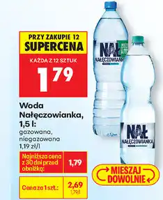 Biedronka Woda Nałęczowianka oferta