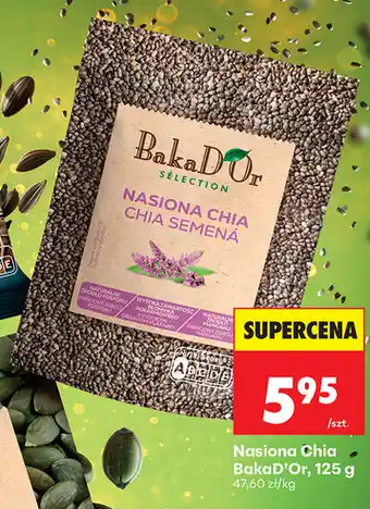Biedronka Nasiona Chia BakaD'Or oferta