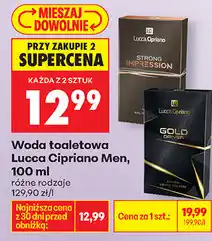 Biedronka Woda toaletowa Lucca Cipriano Men oferta