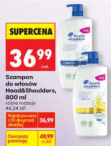 Biedronka Szampon do włosów Head&Shoulders oferta