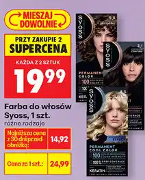 Biedronka Farba do włosów Syoss, 1 szt oferta