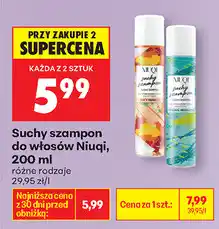 Biedronka Suchy szampon do włosów Niuqi oferta