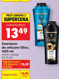Biedronka Szampon do włosów Gliss oferta
